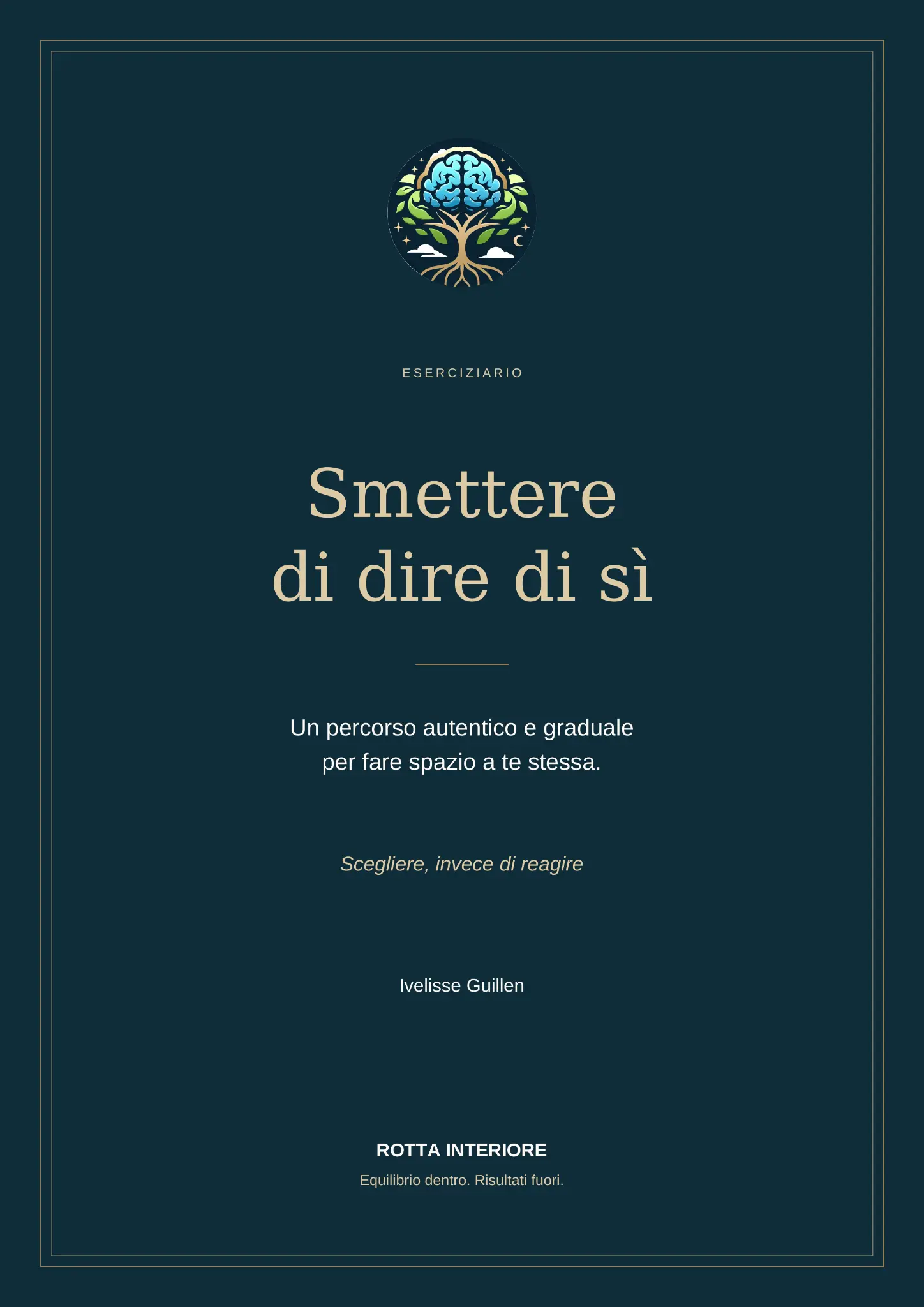 Copertina dell’eserciziario Smettere di dire di sì di Ivelisse Guillen